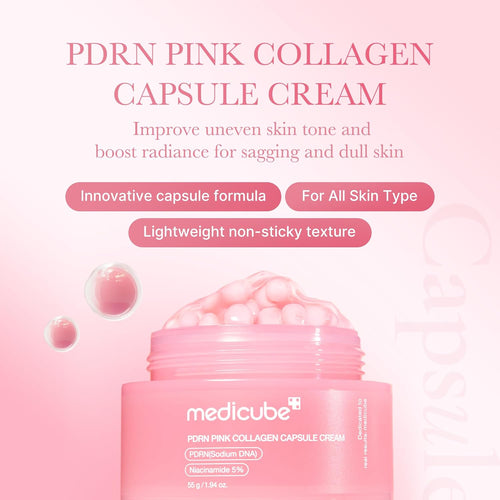 Cremă Coreeană cu Capsule de Colagen și PDRN